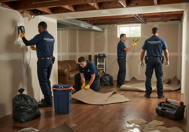 Flood DamageMaterial Assessment and Debris Removal process in Happy Camp, CA